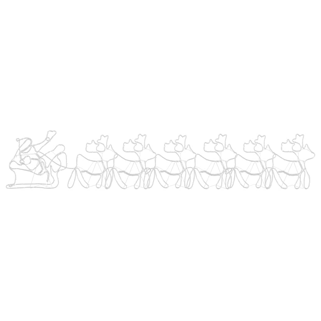 LED Julepynt Flerfarvet 69 x 79 cm PVC