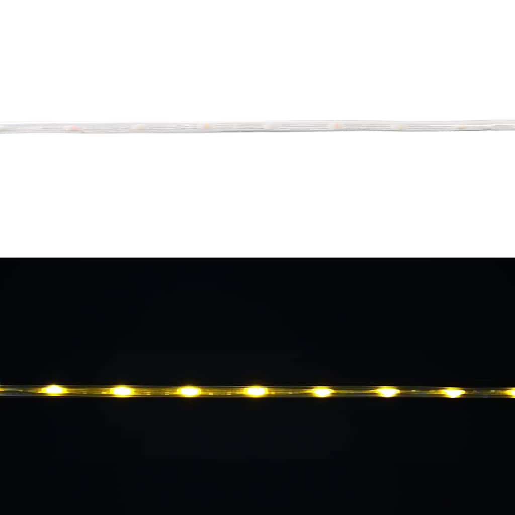 Sejllys med 2400 LED'er Varm hvid 100 m PVC
