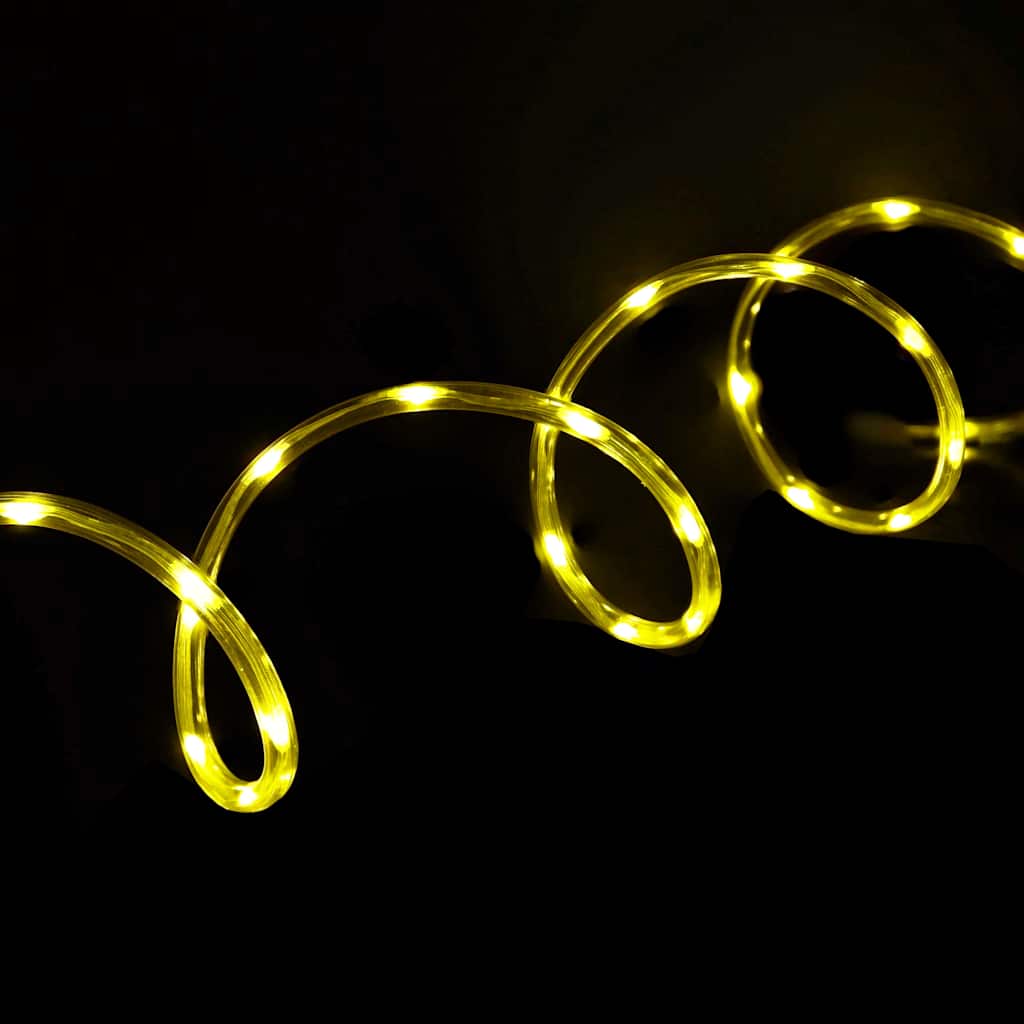 Sejllys med 2400 LED'er Varm hvid 100 m PVC
