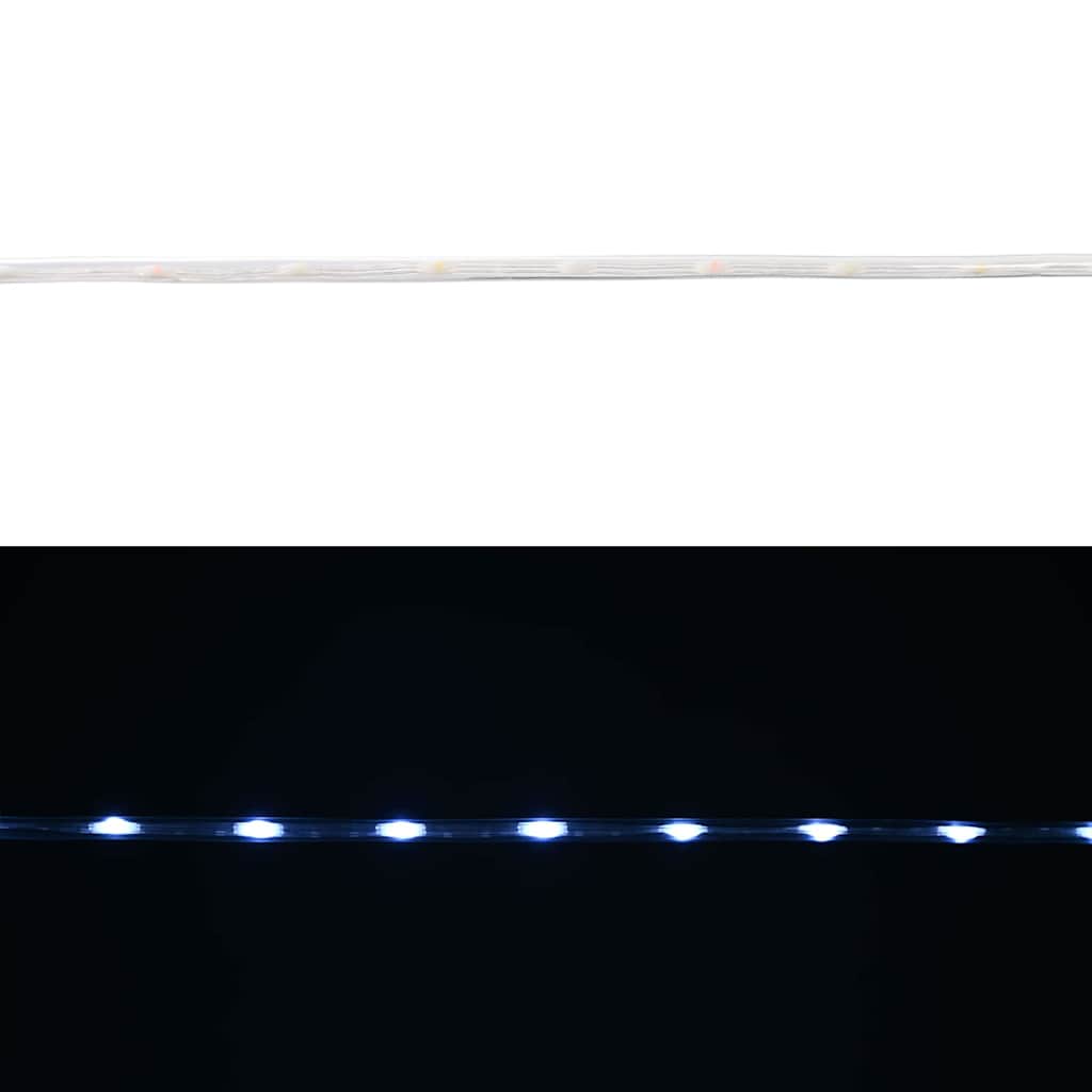 Sejllys med 2400 LED'er Kold Hvid 100 m PVC