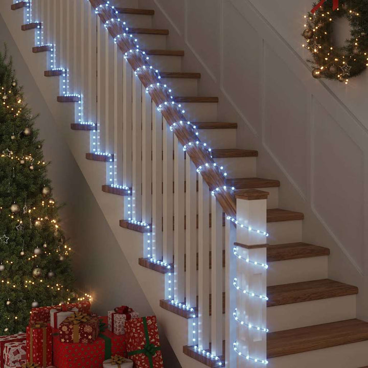Sejllys med 2400 LED'er Kold Hvid 100 m PVC