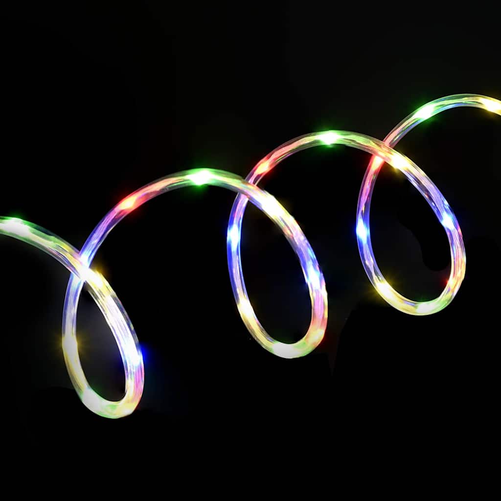 Sejllys med 2400 LED'er Flerfarvet 100 m PVC