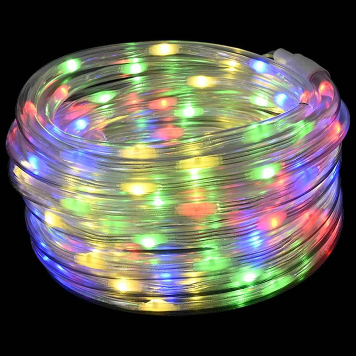 Sejllys med 2400 LED'er Flerfarvet 100 m PVC