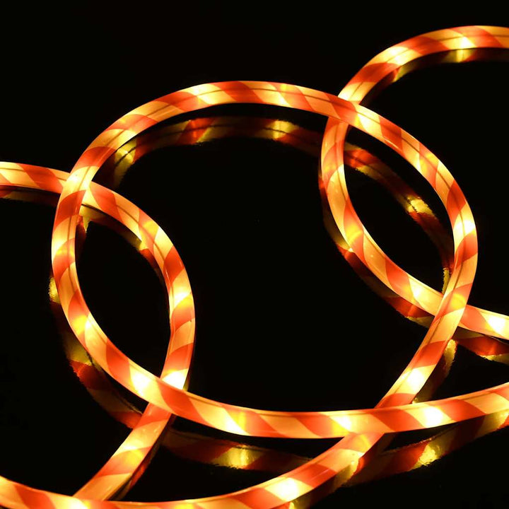 Sejllys med 2400 LED'er Varm hvid 100 m PVC