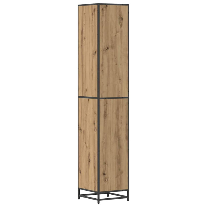 Badeværelsesskab med hylde artisan eg 35 x 37,5 x 188,5 cm
