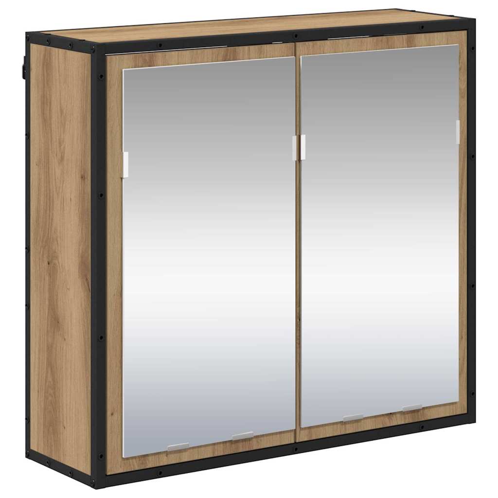 Badeværelsesmøbel sæt 3 pcs artisan eg 35 x 37,5 x 100 cm