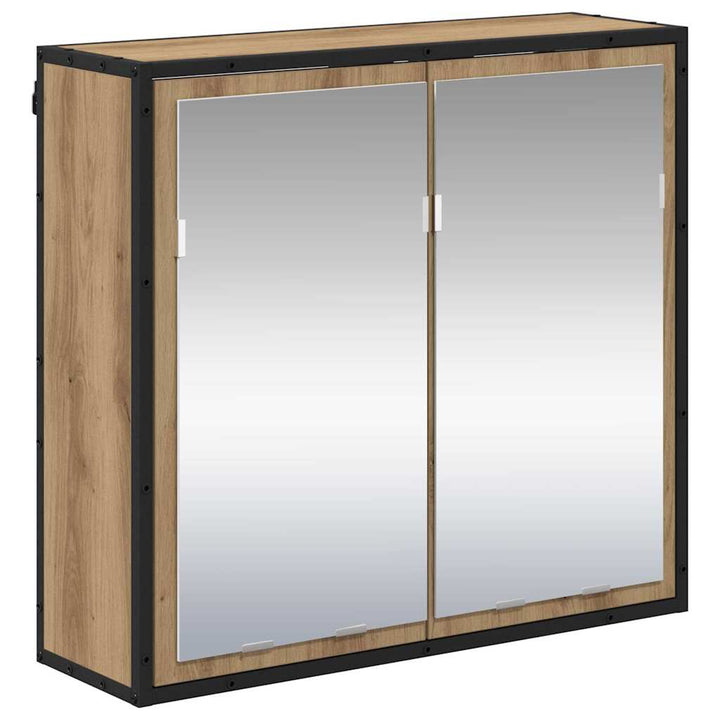 Badeværelsesmøbel sæt 3 pcs artisan eg 35 x 37,5 x 100 cm