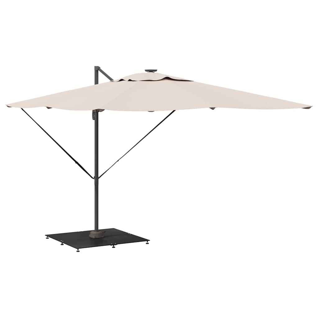 Parasolfod Sort 100 x 100 x 4 cm Stål
