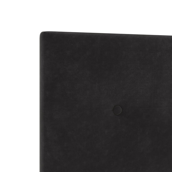 Sengestel Sort 80x200 cm Velour