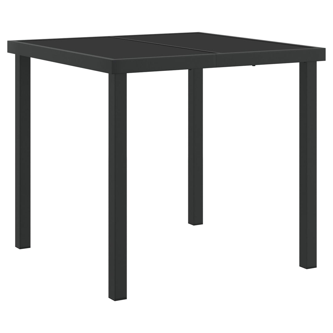 5 delt have spisesæt med puder grå polyrattan
