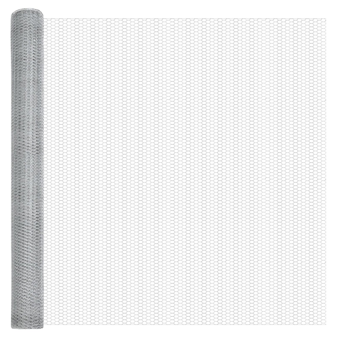Hexagon hegn 1.6x100 m Galvaniseret stål