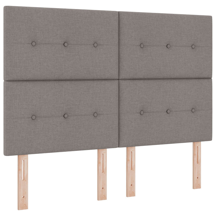 Sengestel Taupe 140x190 cm Stof