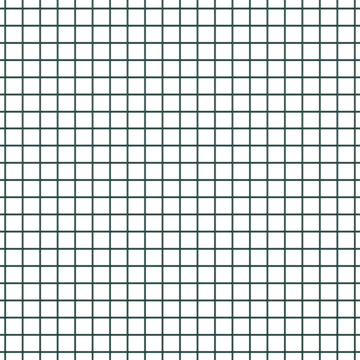 Vinklet Trådhegn med 13 Spike Poster Grøn 1.2x50 m Stål