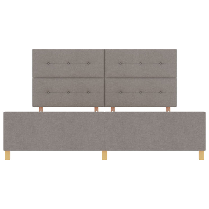 Taupe Sengestel 200x200 cm Stof