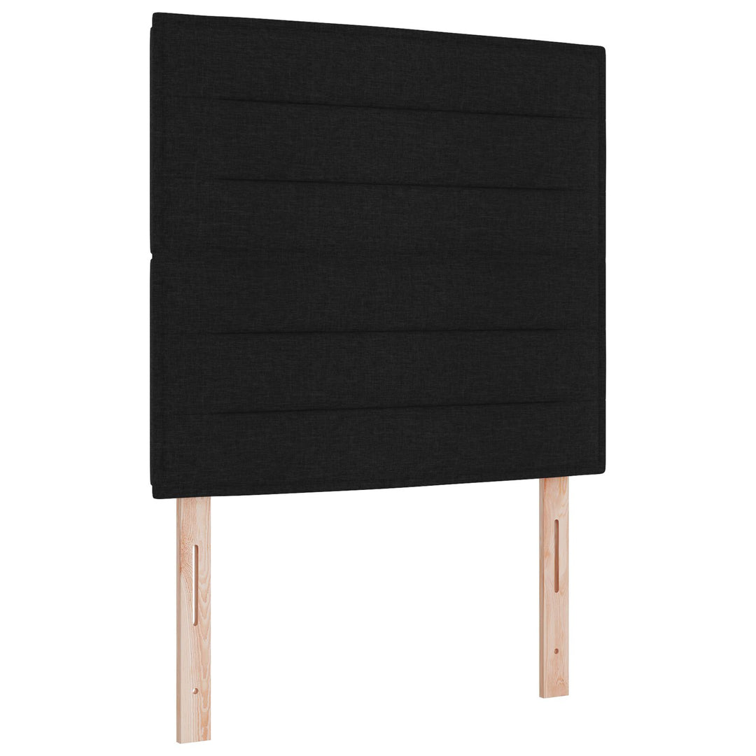 Sengestel Sort 120x190 cm Stof