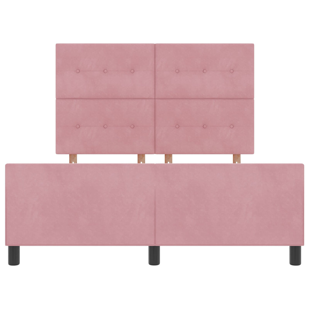 Sengestel Pink 140x200 cm Velvet
