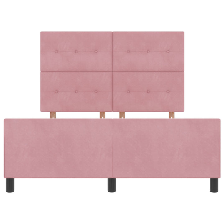 Sengestel Pink 140x200 cm Velvet