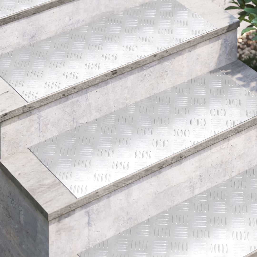 Aluminium Rutsjebaner 4 stk Skridsikre 80x30 cm