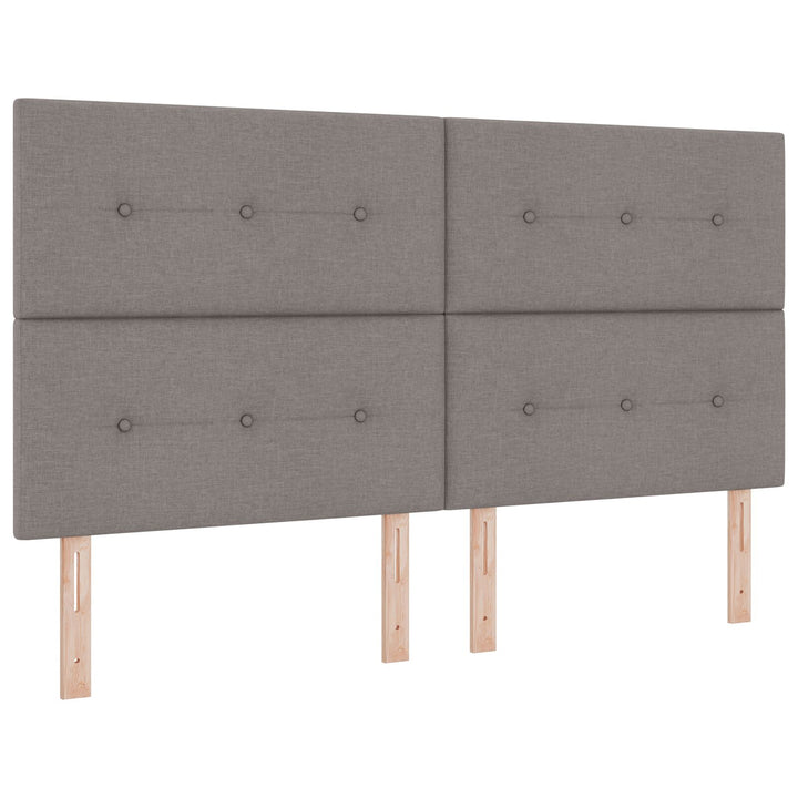 Sengestel Taupe 180x200 cm Stof
