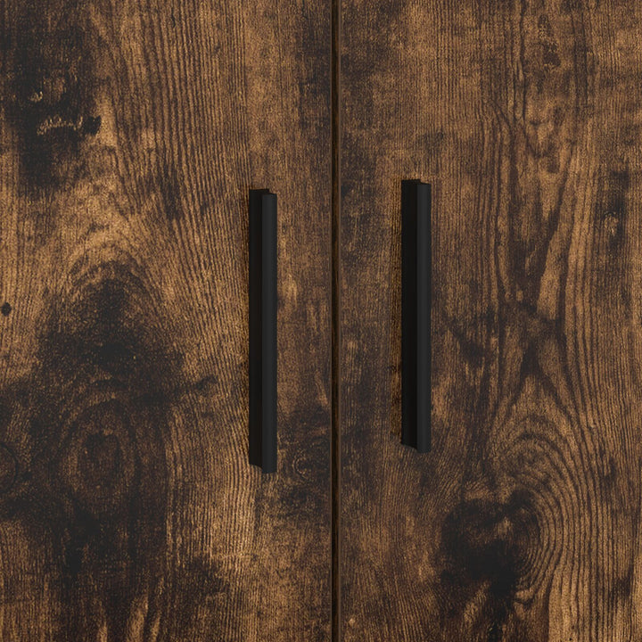 Sengestel røget egetræ 90x200 cm