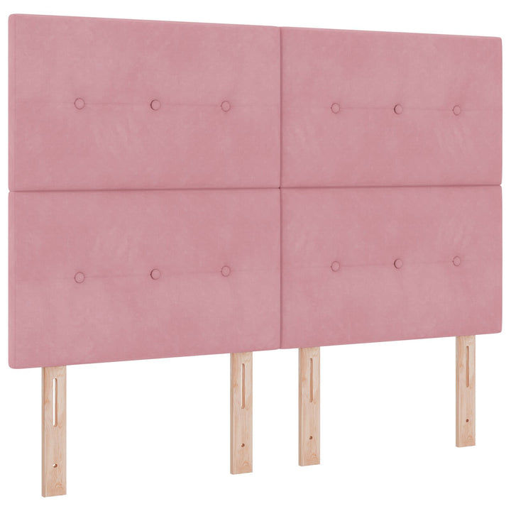 Sengestel Pink 140x200 cm Velvet