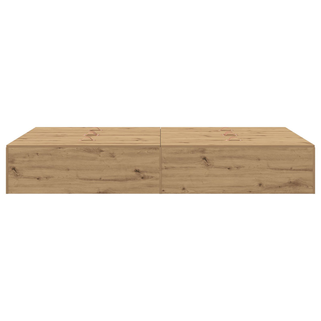 Opbevaringsseng i Artisan Eg 120x200 cm