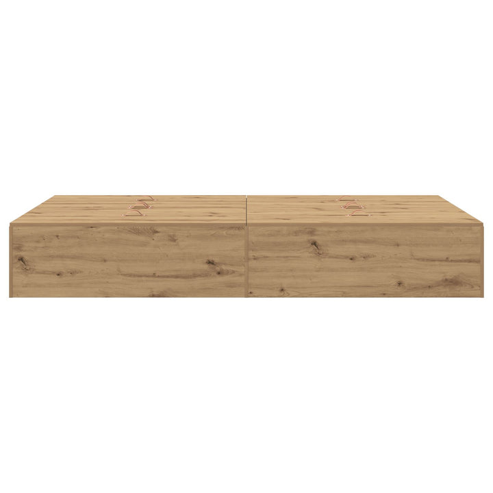 Opbevaringsseng i Artisan Eg 120x200 cm