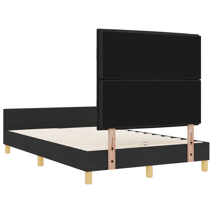 Sengestel Sort 120x190 cm Stof