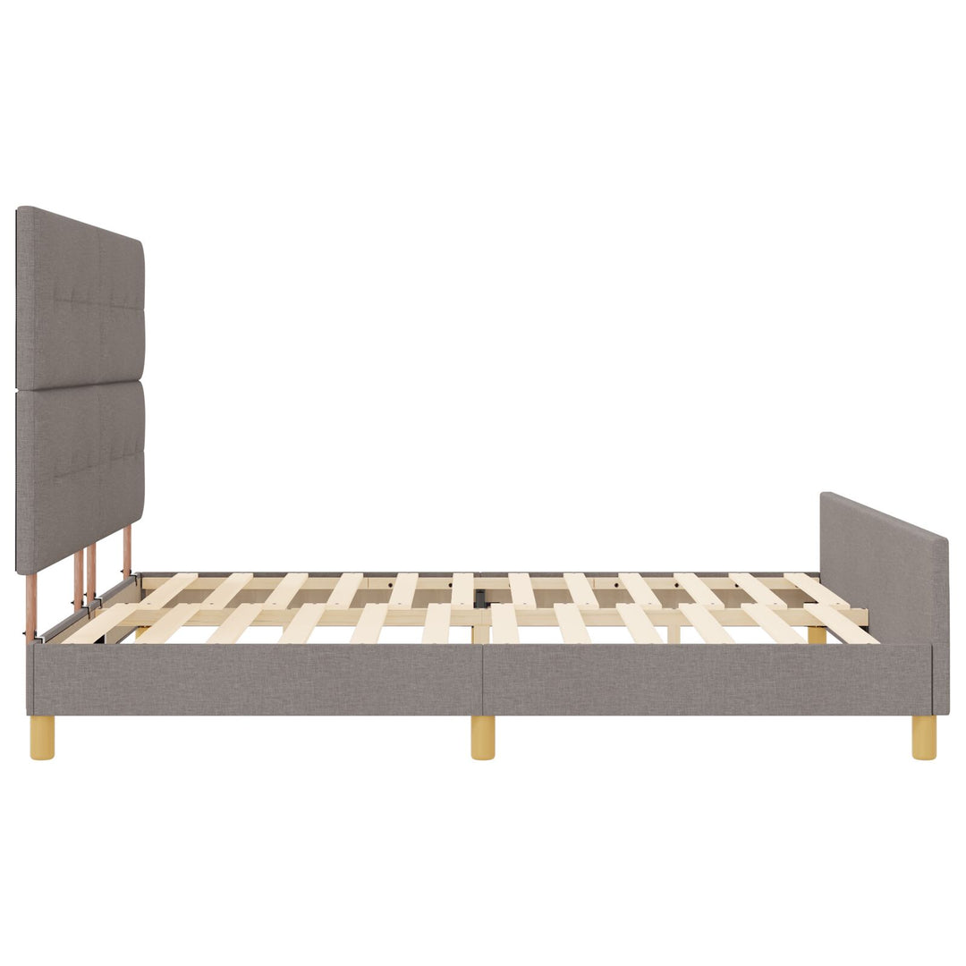 Sengestel Taupe 180x200 cm Stof