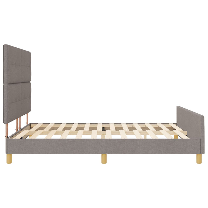 Sengestel Taupe 180x200 cm Stof