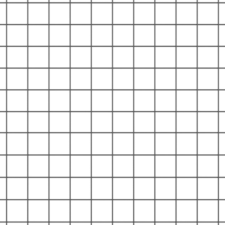 Vinklet Trådfence med 7 Flangestolper Grå 0.6x100 m Stål