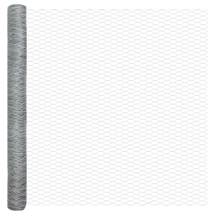 Hexagon Hegn 1.5x50 m Galvaniseret Stål