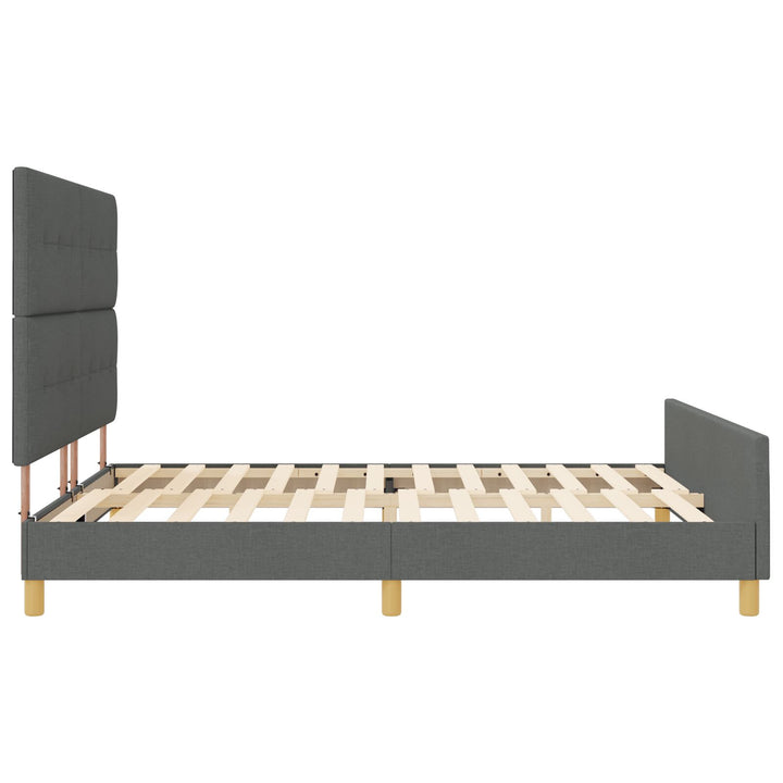 Sengestel Mørkegrå 180x200 cm Stof