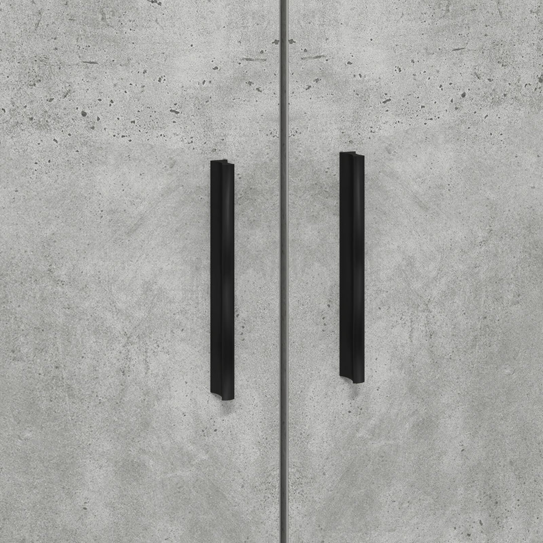 Sengestel Beton grå 100x200 cm