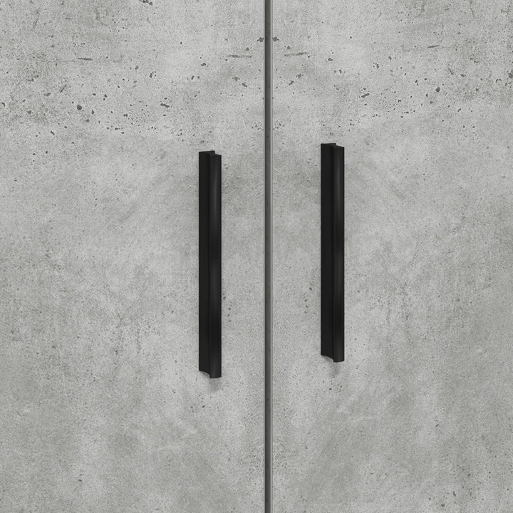 Sengestel Beton grå 100x200 cm