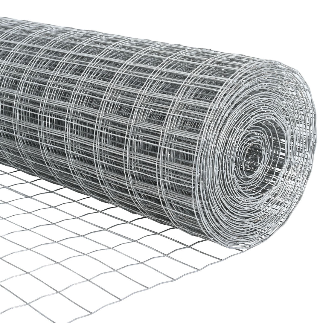 Havehegn Sæt Sæt af 2 Galvaniseret Stål 10 x 1 m Robust