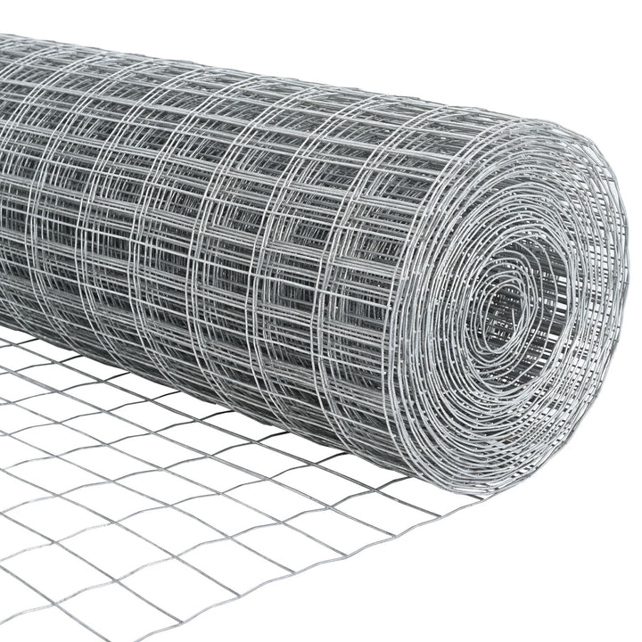 Havehegn Sæt Sæt af 2 Galvaniseret Stål 10 x 1 m Robust
