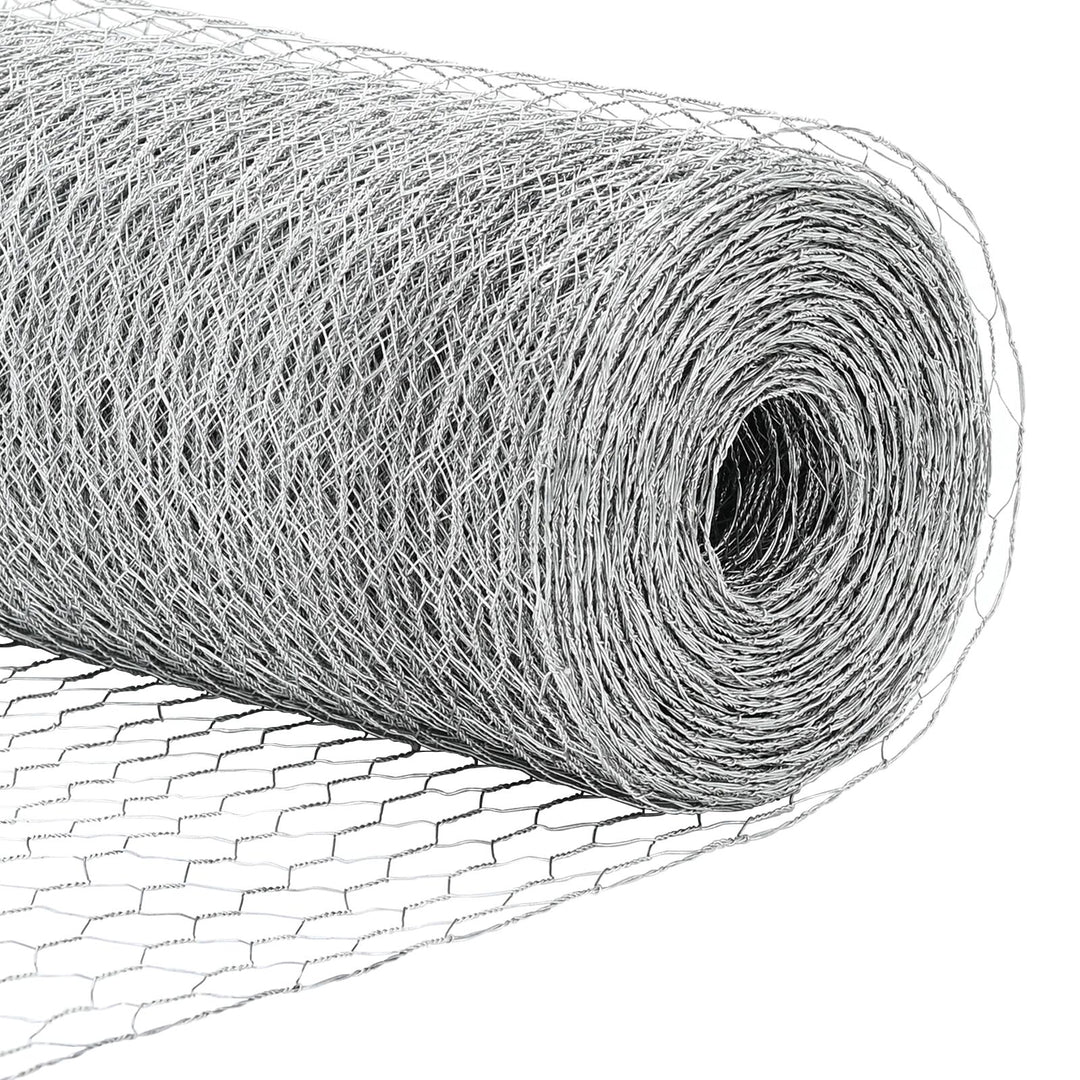 Hexagon hegn 1.6x100 m Galvaniseret stål