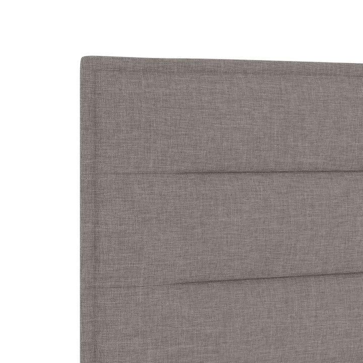 Sengestel Taupe 100x200 cm Stof