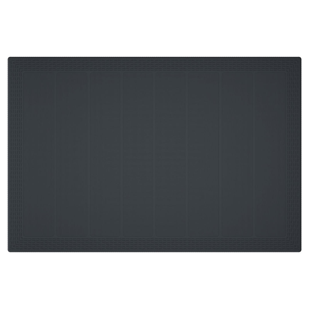 7 dele Have spisebord Anthracite Poly Rattan