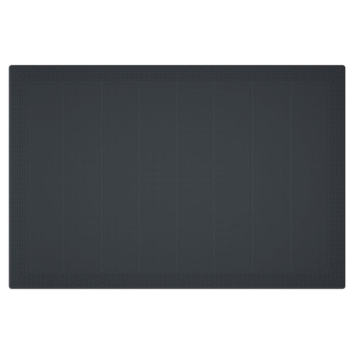 7 dele Have spisebord Anthracite Poly Rattan