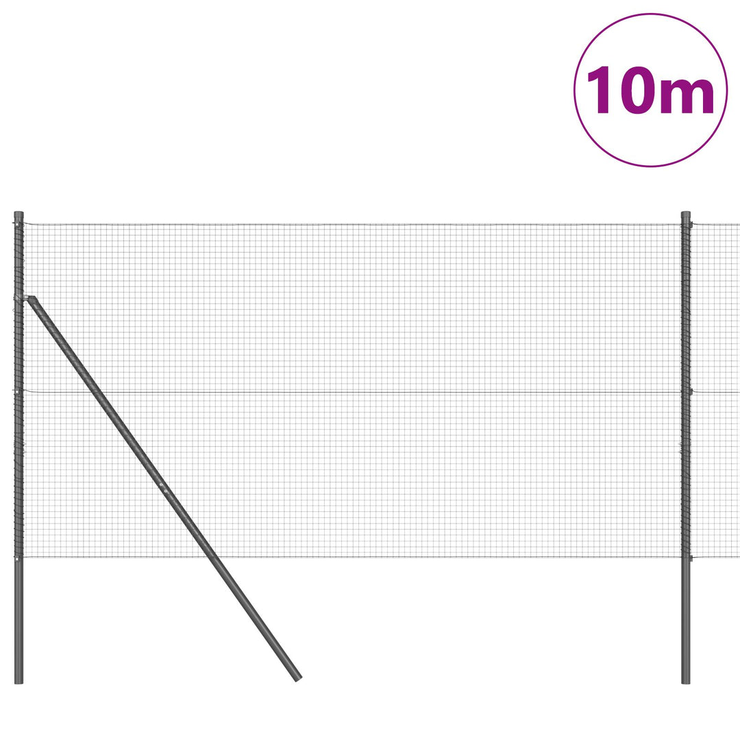Grå Hejsepost Sæt Sæt af 2 Grå Metal 10 x 1 m Holdbar