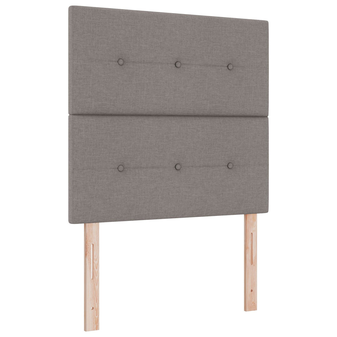 Taupe Sengestel 100x200 cm i Stof