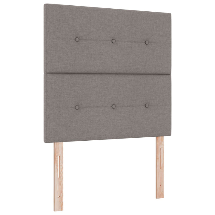 Taupe Sengestel 100x200 cm i Stof