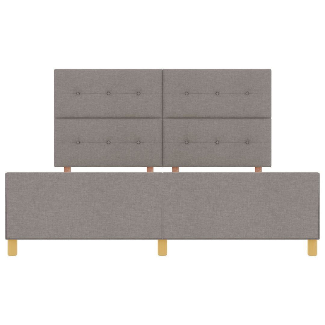 Sengestel Taupe 180x200 cm Stof