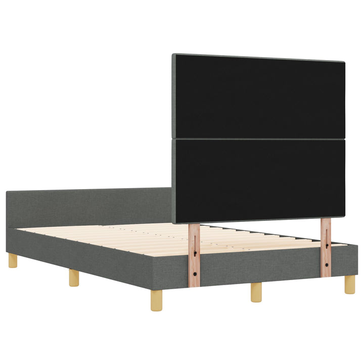 Sengestel Mørkegrå 120x200 cm Stof