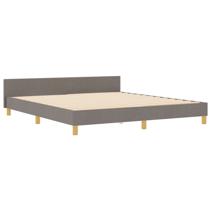 Sengestel Taupe 180x200 cm Stof