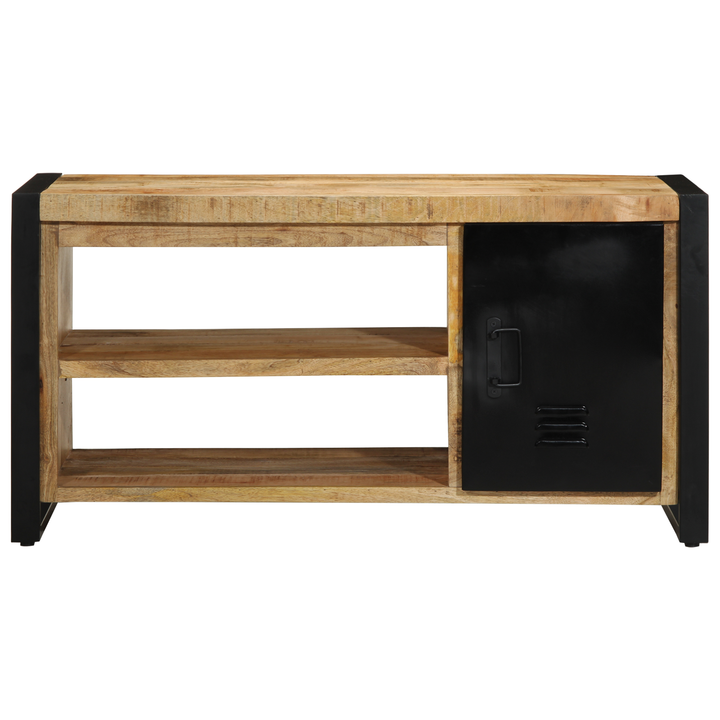 Skobænk Brun 100 x 40 x 50 cm Massivt mangotræ