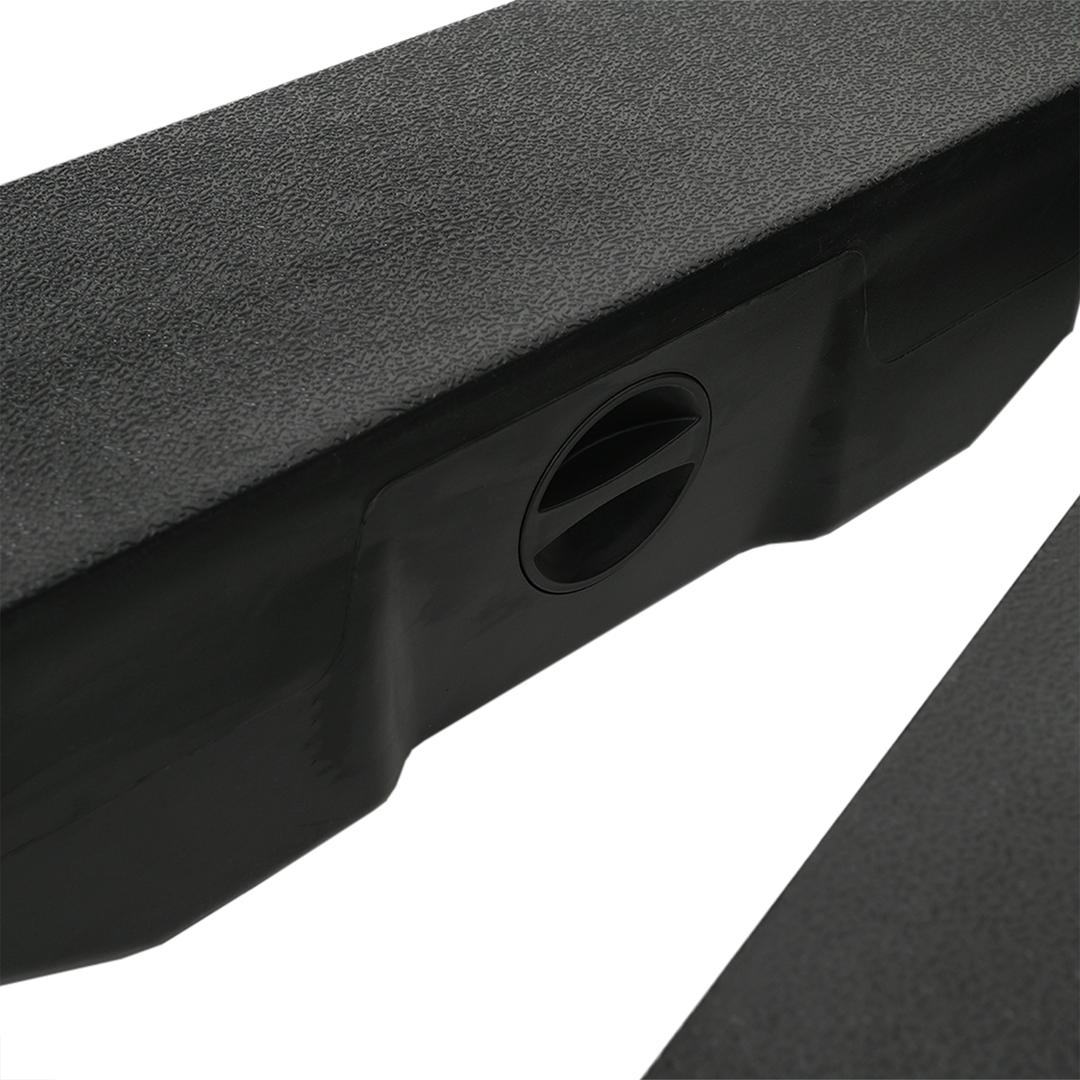 Cantilever Parasol Base Sæt 4 pcs Sort 98 x 98 x 13 cm Plastik