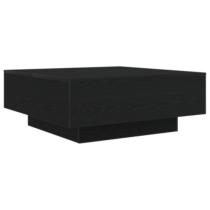 Sofabord Sort eg 80 x 80 x 31 cm Konstrueret træ